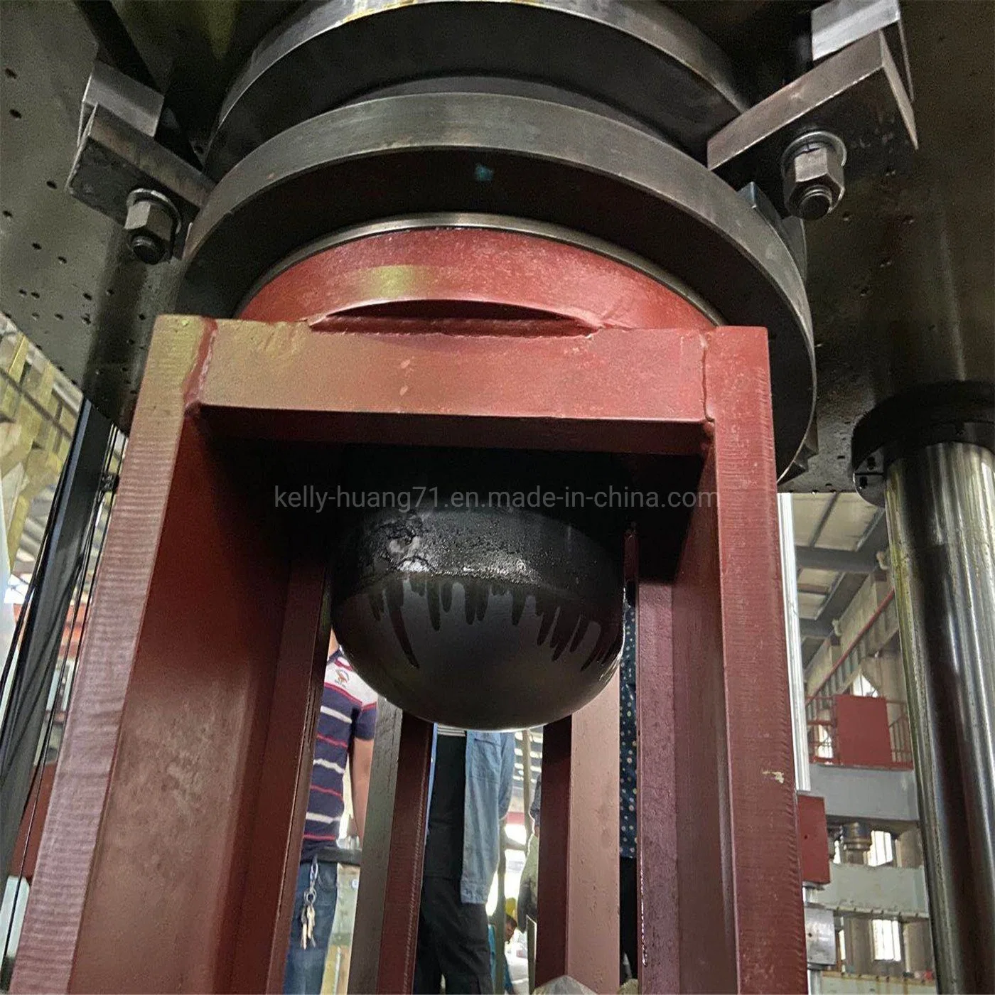 100ton 160 Ton 200ton 500ton Four Column Deep Drawing Hydraulic Press for Cylinder Tank Body Shell Making