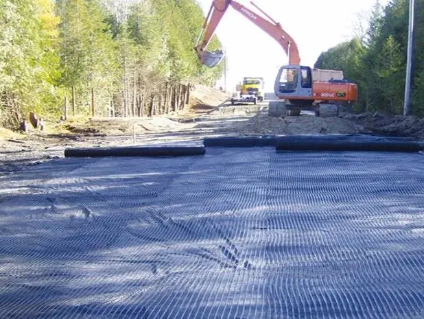 Road Reinforcement Geogrid PP Biaxial Geogrid 20kn