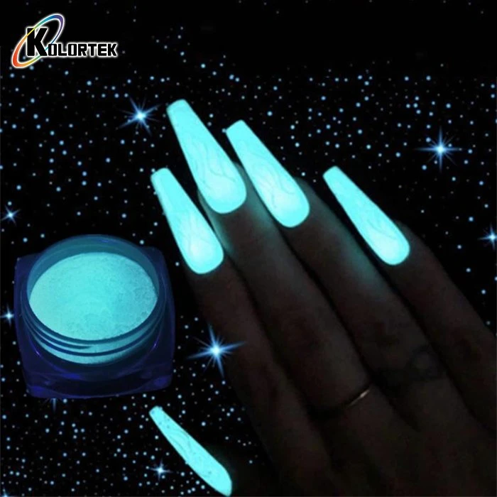 High Brightness Photoluminescent Pigment for Nails Art