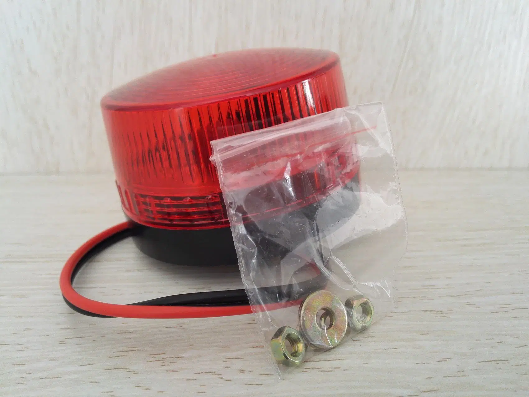 LED Revolving Rotary Strobe Warning Flashing Siren Alarm Light Lamp