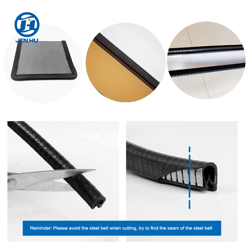 Silicone Seal/Sealing Strip for Auto/Cabinet Door Factory Custom Door Sealing Strip Rubber Seal Strip