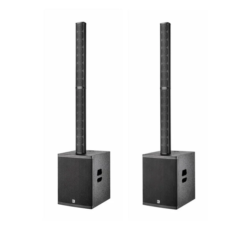 La CVR altavoces PA ocho Transductores de imán de neodimio de 3,5"Sistema de columna de Line Array