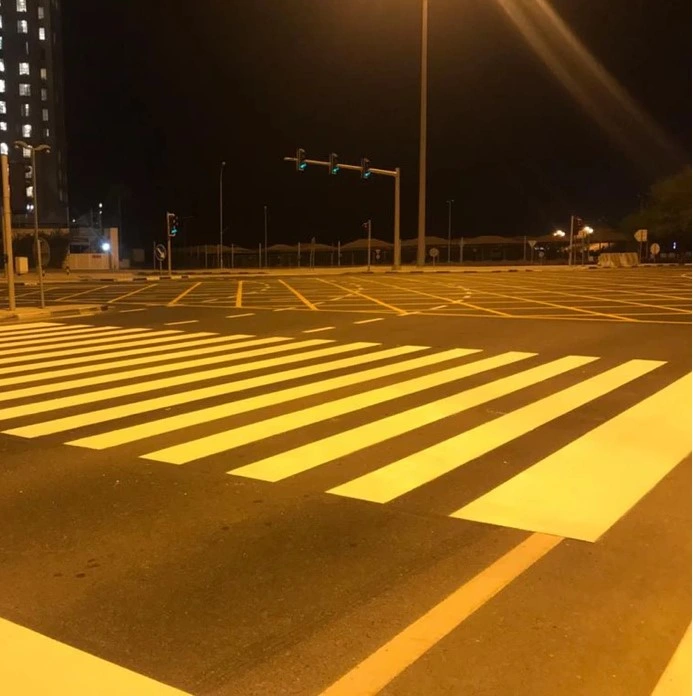 Top Brand Materials Suppliers Double Yellow Line Reflective Street Paint