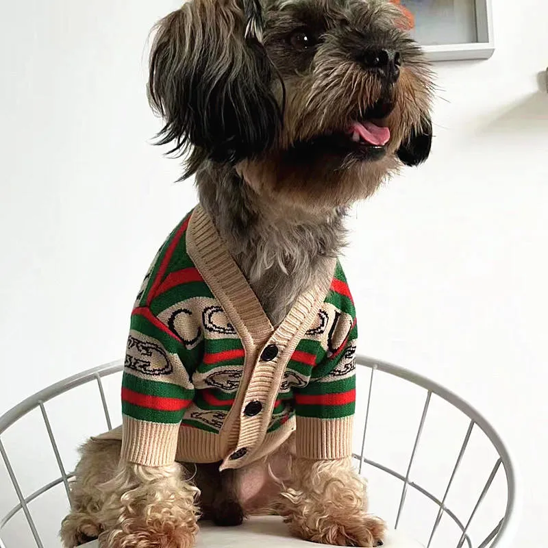 Chien de compagnie de vêtements de luxe vêtements