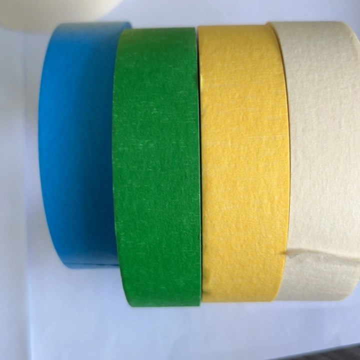 Water Based Rubber Glue Green High Temperature Resistance Cars Auto Body Aotumotive Masking Tape