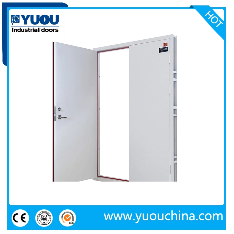 High quality/High cost performance  China Standard Certification 90 180 Minutes Fire Rated Proof Steel Glazed Metal or Stainless Steel Emergency Escape Exit Door