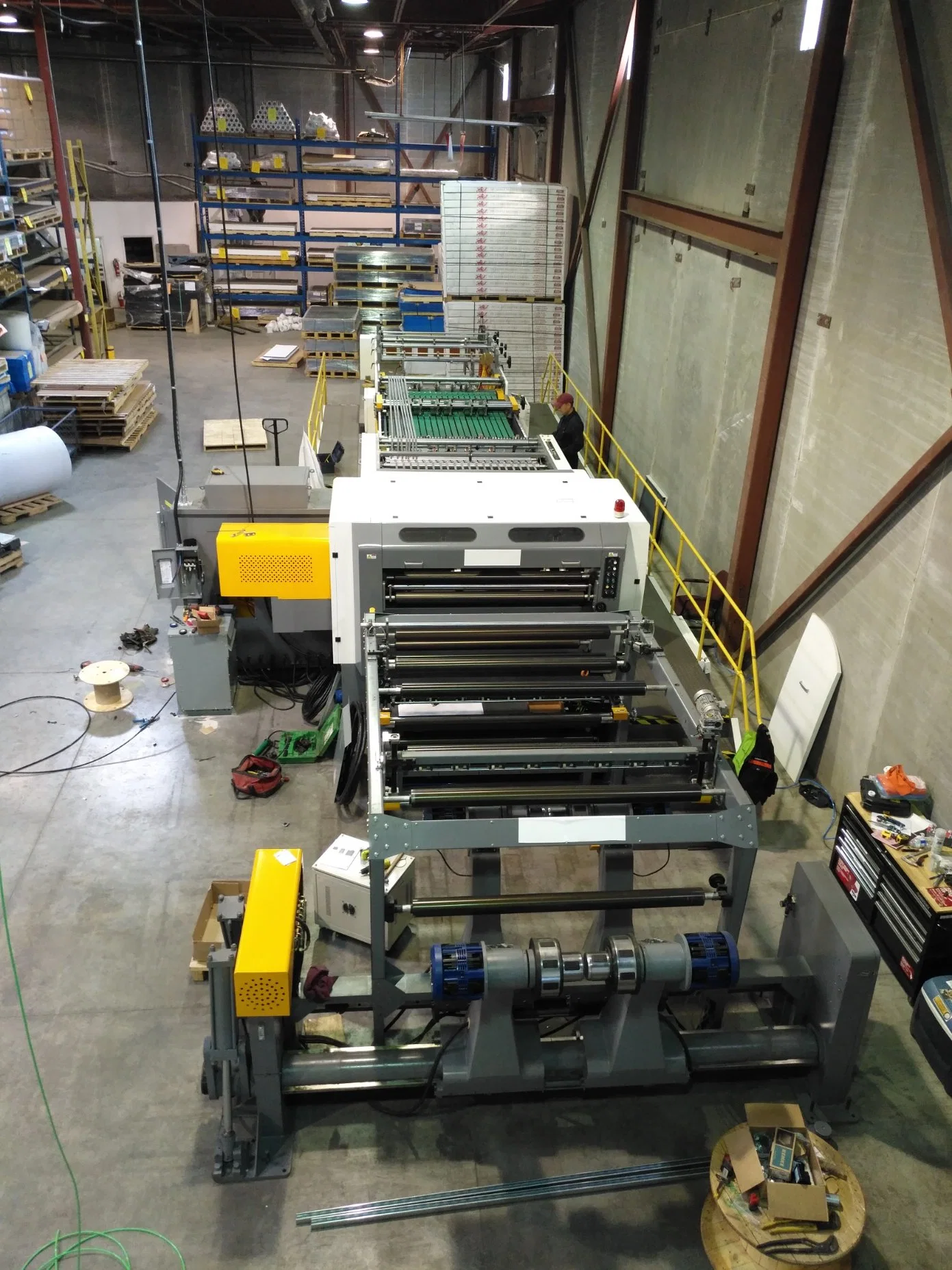 Roll Paper Sheet Cutter Machine Hsc-1500s