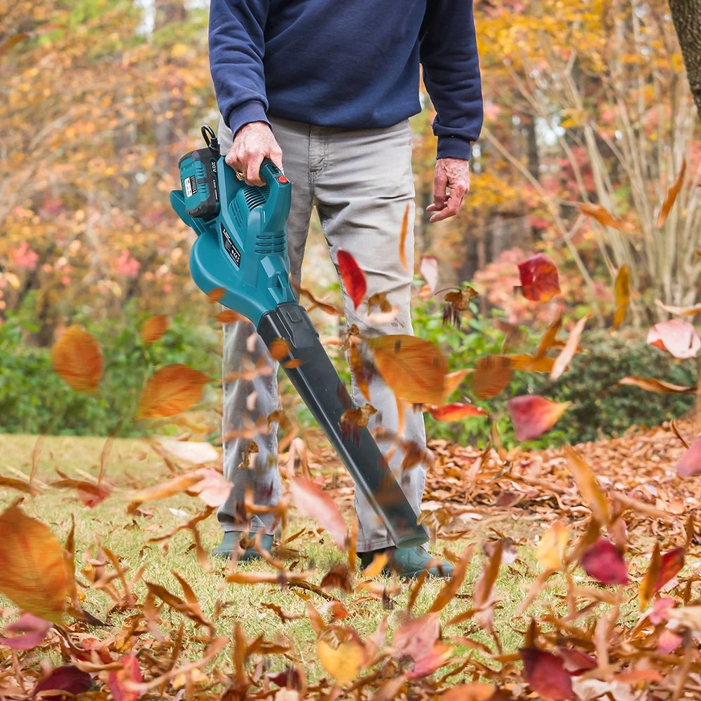 Herramienta de Jardín Liangye770-5 Lgb mejor 40V de vacío y soplador de hojas inalámbricos