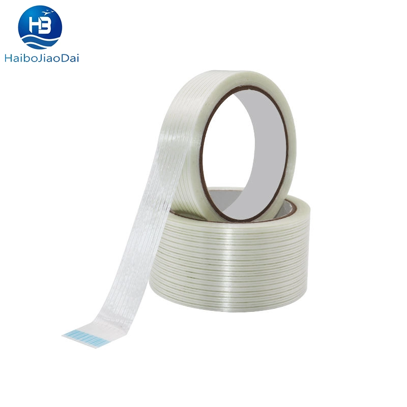 Mono-Directional Heavy Duty Self Pet Clear Furniture Fixing Glassfiber Fiberglass Reinforce Cross Weave Filament Tape