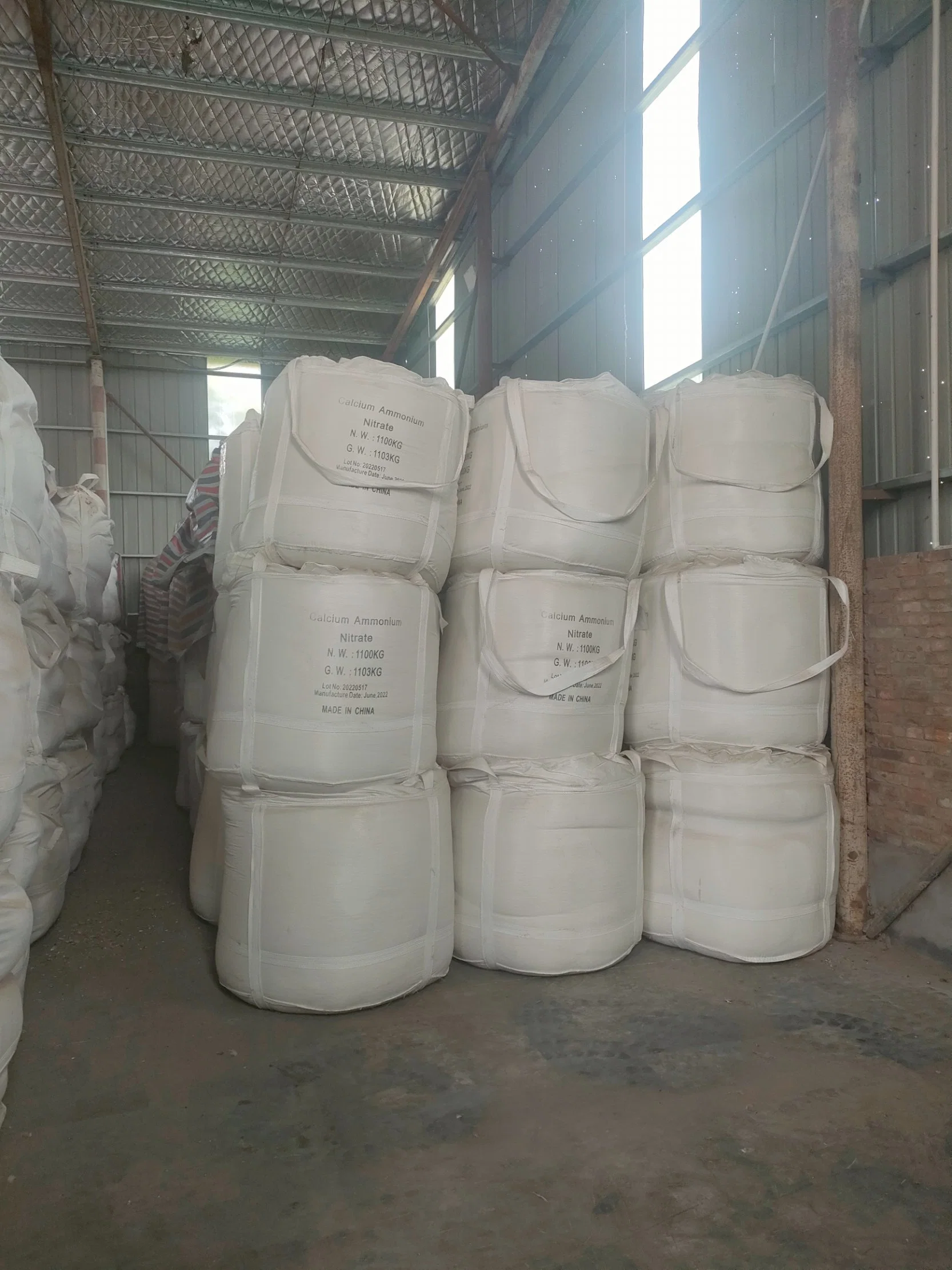 100% Water Soluble Fertilizer 15.5% Calcium Ammonium Nitrate Granular Low Price