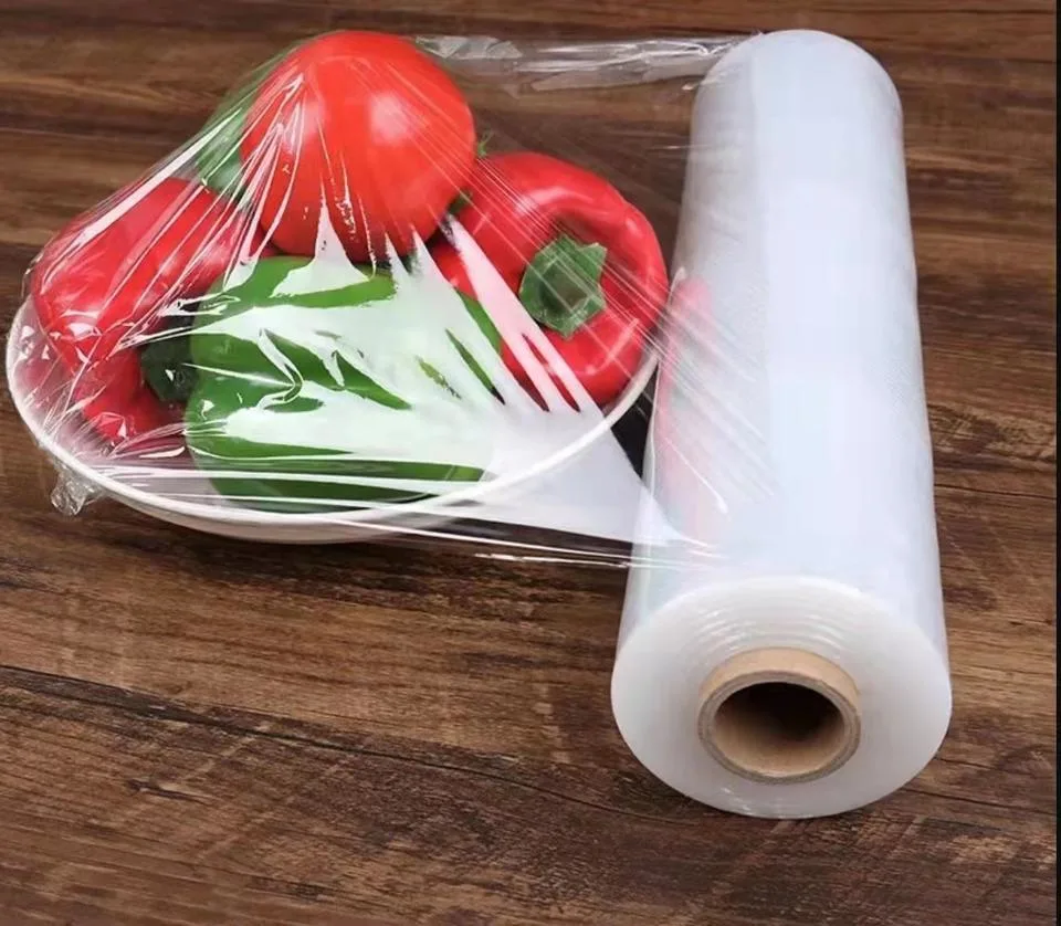 PE Food Cling Film Beauty Salon with Takeaway Food Box Sealing Film