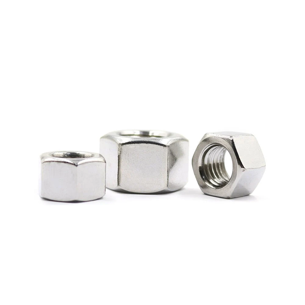 Stainless Steel 304 Customized Thin Nut Insert DIN439 Chamfered Hex Thin Nuts