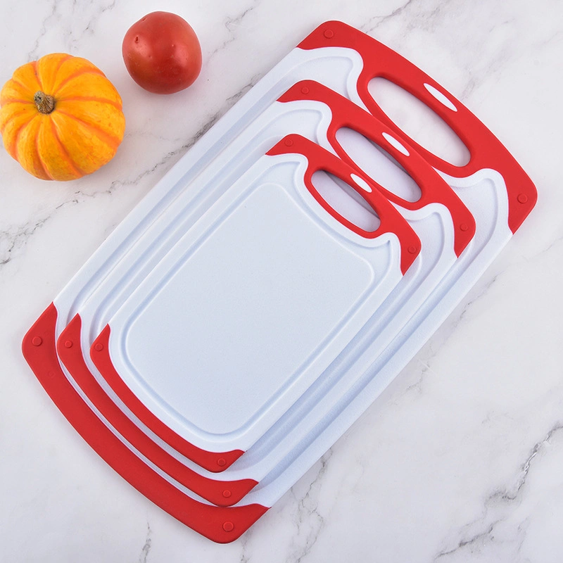 Tableware Kitchenware Dinner Set Kitchen Utensils Plastic Product Kitchen Tool Three-Piece Set Chopping Multipurpose Plastic Cutting Chopping Board