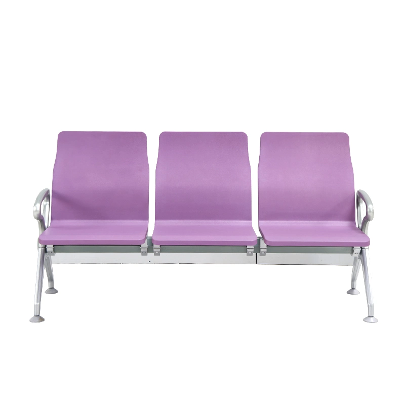 Factory Supply 3 Seats New Metal Medical Hospital Clinic Equipment Reception Waiting Room Seats Used in Airport Chairs