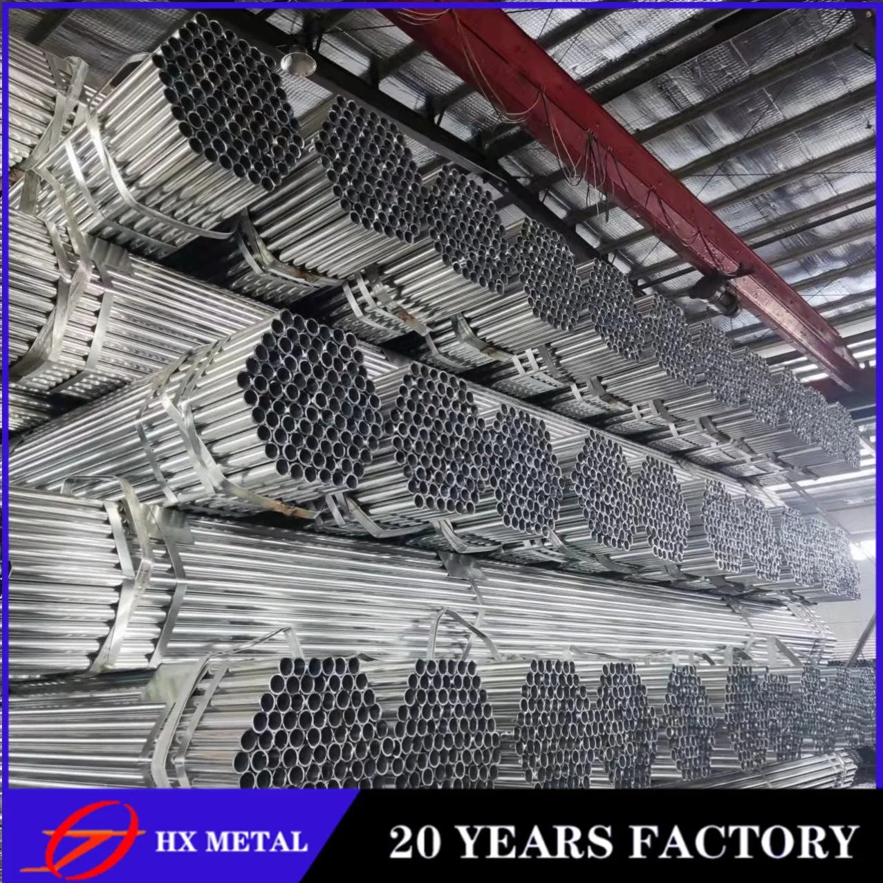 China Supplier 1/ Gi Pipe Price 1,5'' 10'' Galvanized Schedule 40 tubo de acero