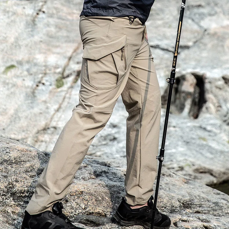 Resistente al agua al por mayor carga de los pantalones de camuflaje táctico al aire libre pantalones