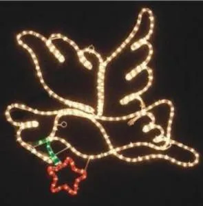 El verde hermoso árbol de Navidad para LED Motif de la luz de la Cuerda (BW-MFG-017)