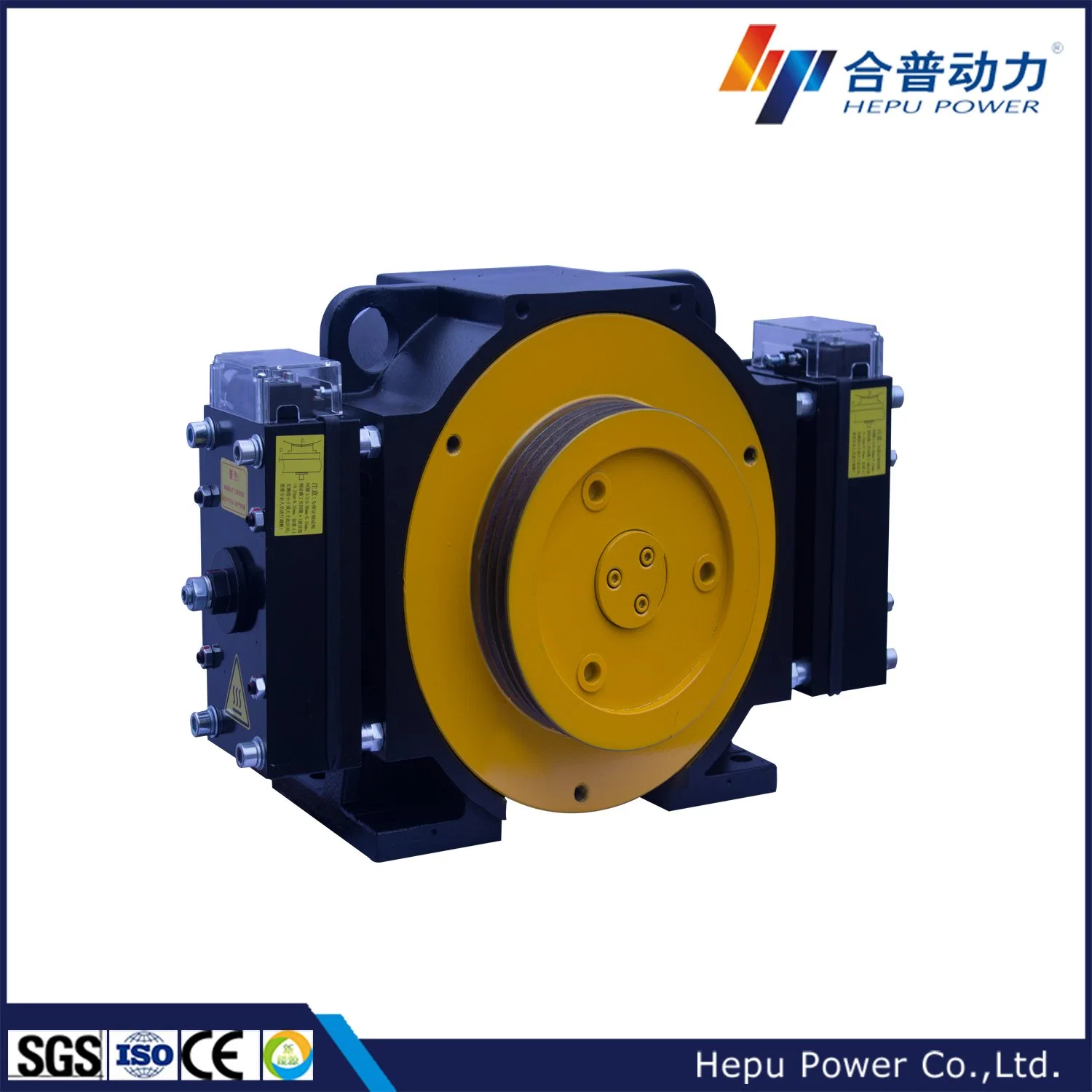 Specification Load 320kg to 630kg General Traction Machine for Villa Lift Elevator