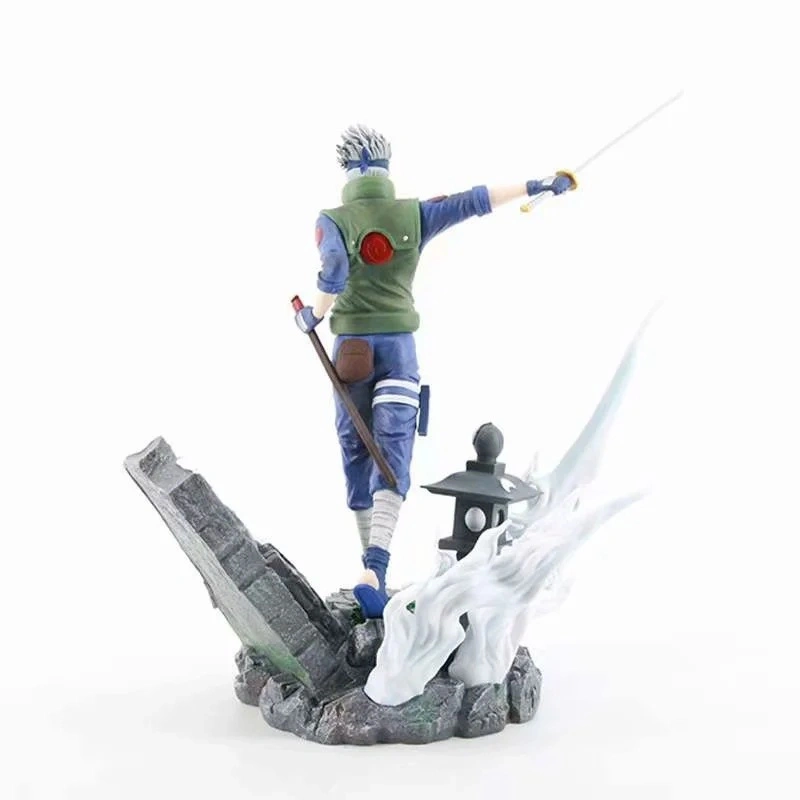 Alimentação de fábrica Hatake Kakashi Naruto anime japonês figura por grosso de brinquedos do modelo