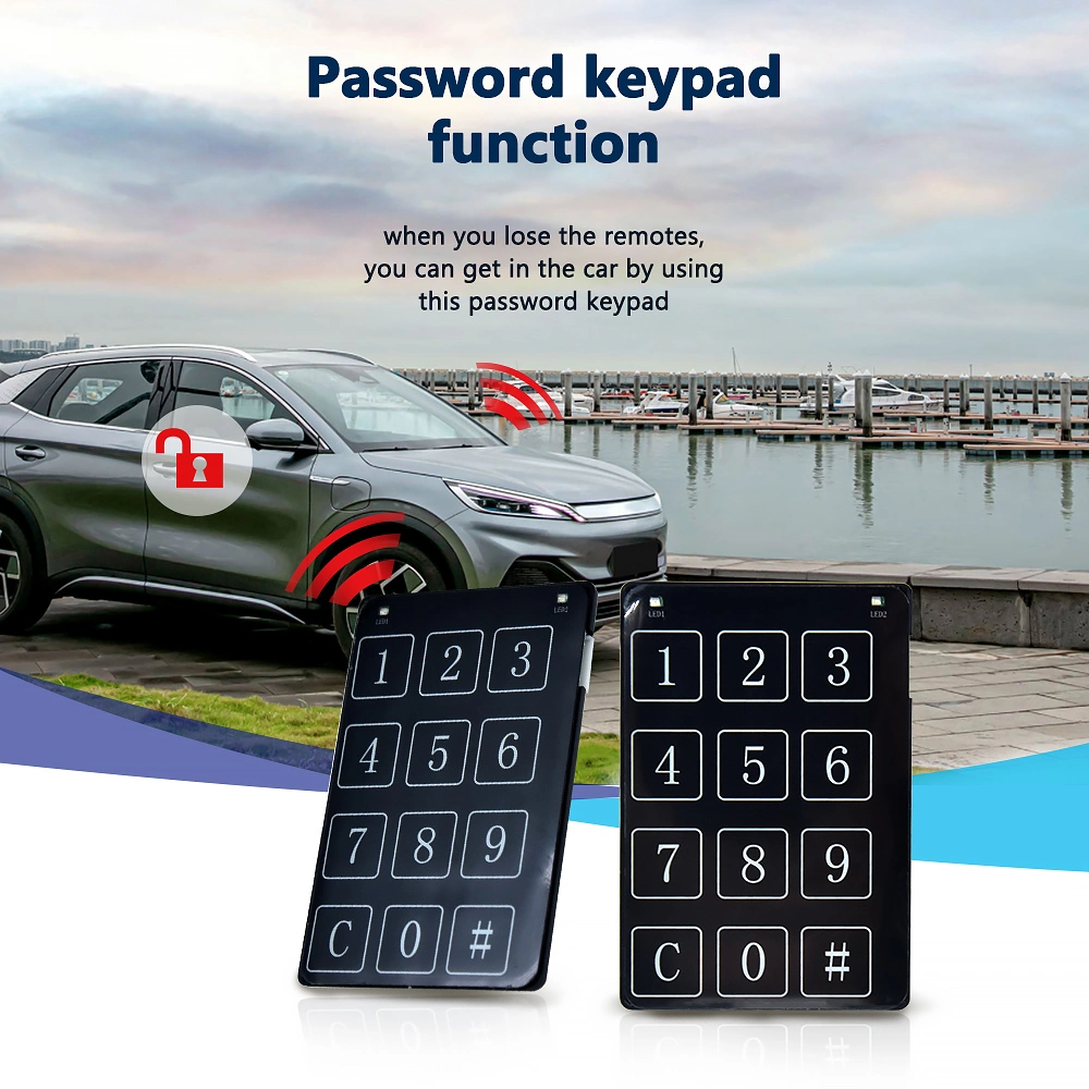 Smart Engine Push Button Start Sop Anti-Theft Remote Control Pke Push to Start Car Alarm Keyless Entry System