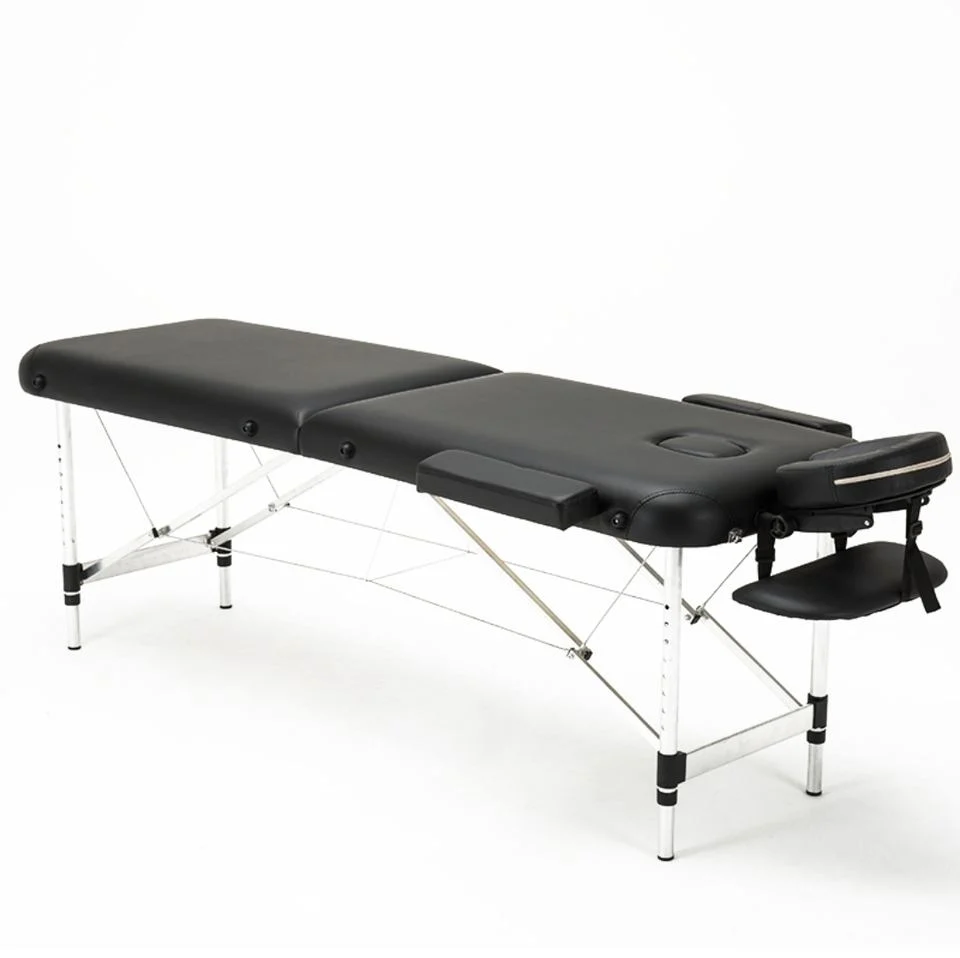 Hochey Medical China Professional Cheap Price Foldable Portable Adjustable Folding Massager Bed