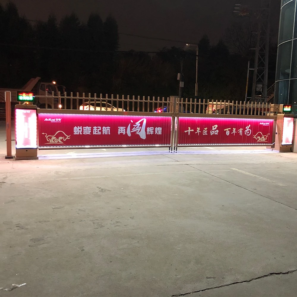 Hot Sale Advertising Boom Barrier Intelligent Parking Access Control Barrier Gate Remote Control