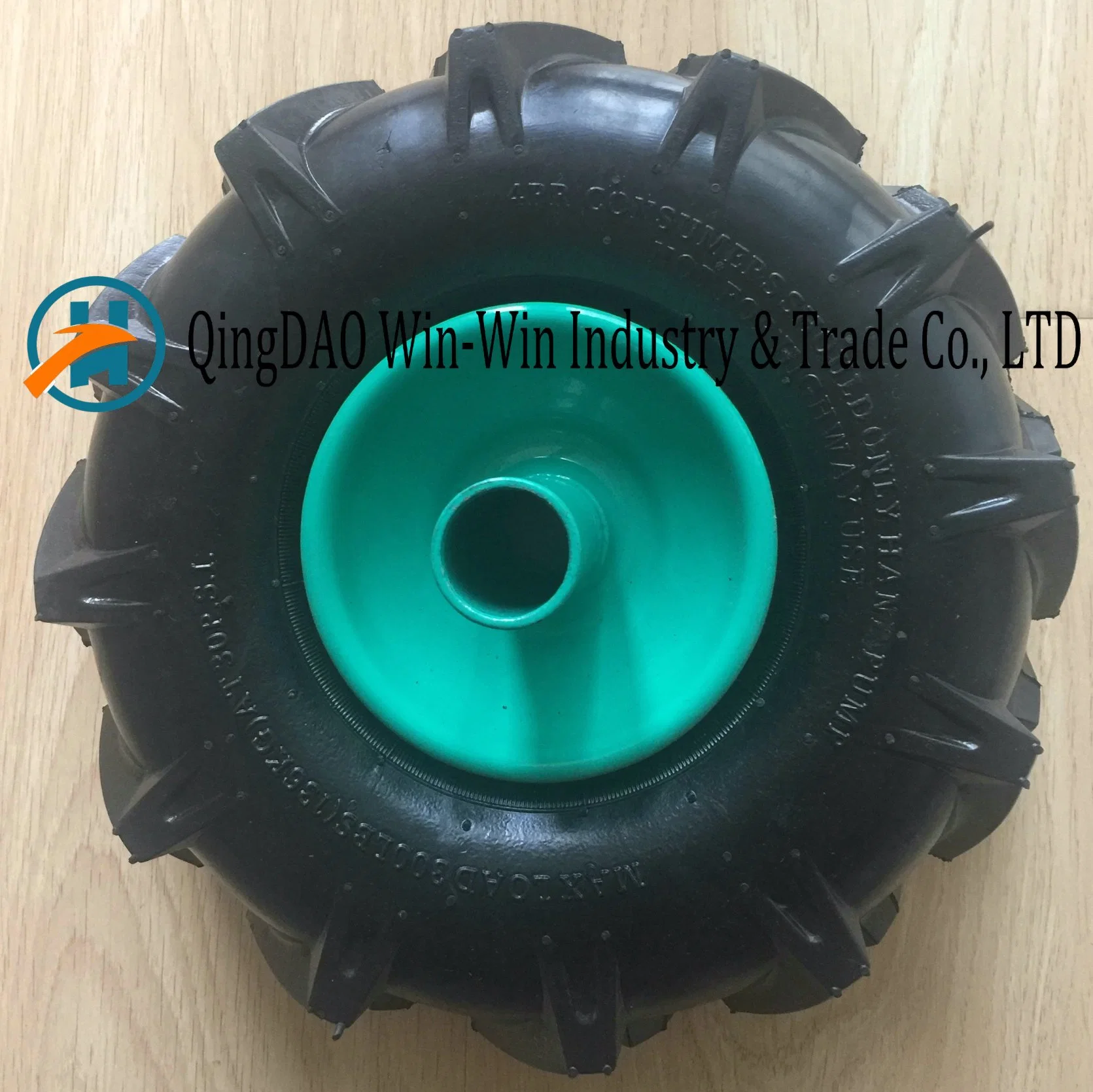 Colorful Wheelbarrow Wheel for Tool Cart Snow Machine Sweeping Machine