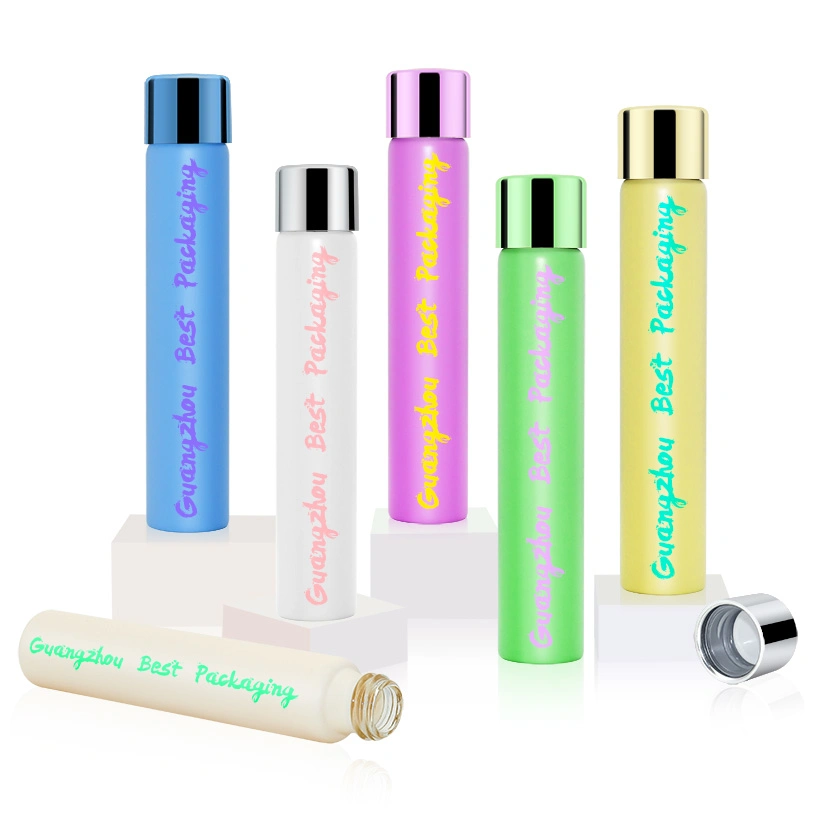 Custom Logo Label 98mm 109mm 116mm 120mm Child-Resistant Lid Packaging Preroll Tubes