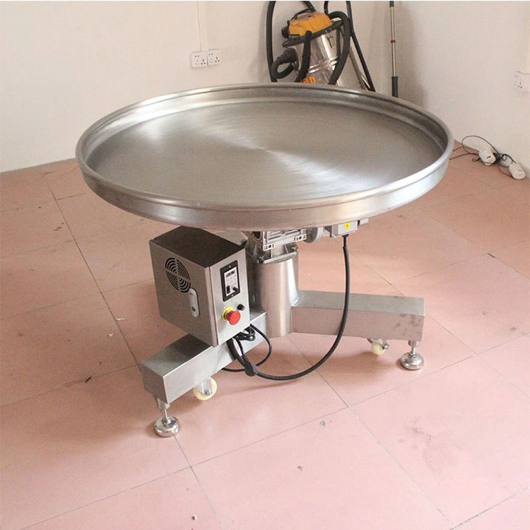 Factory Price Hot Sell Stainless Steel Rotary Collecting Table Machine