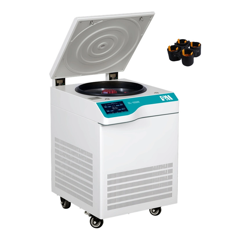 Dl-1050r Promed High Capacity Low Speed Blood Refrigerated Centrifuge 3ml/5ml/7ml Vacuum Tube with Swing Bucket Rotor