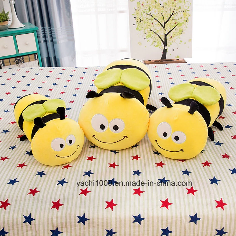 Custom Lovely Soft Honey Bee Stuffed Toy