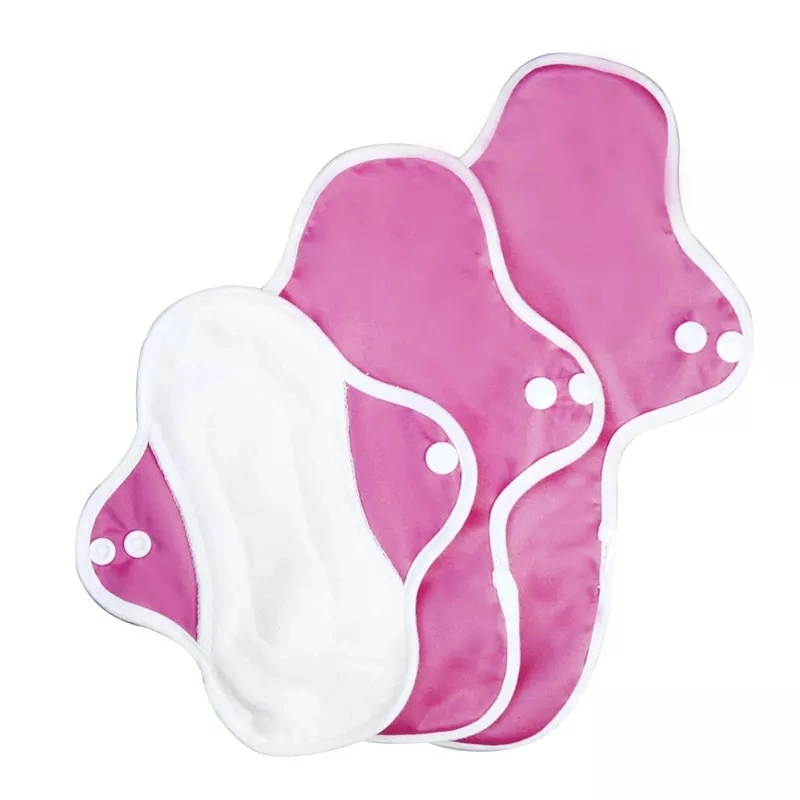 Wholesale 4PCS Bamboo Charcoal Reusable Menstrual Pads Anion Sanitary Napkin Panties Liners