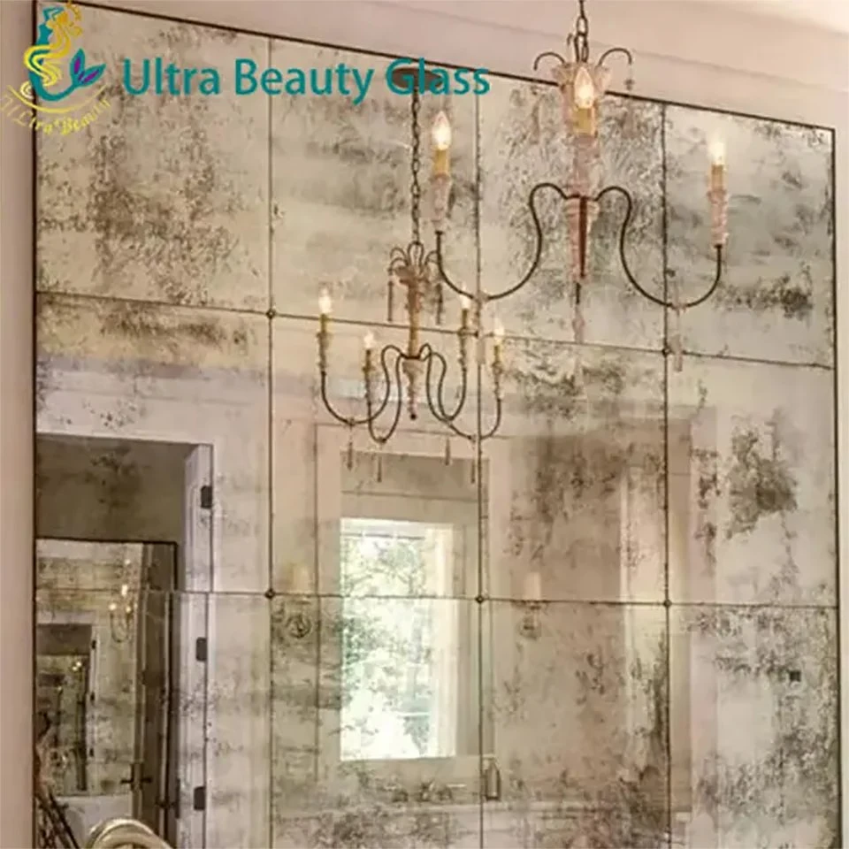 Original Factory Wholesale/Supplier Price Modern Decorative High quality/High cost performance  Full-Length Mirror Antique Gold Silver Copper Large Shape Wall Mirror for Bathroom and Kitchen