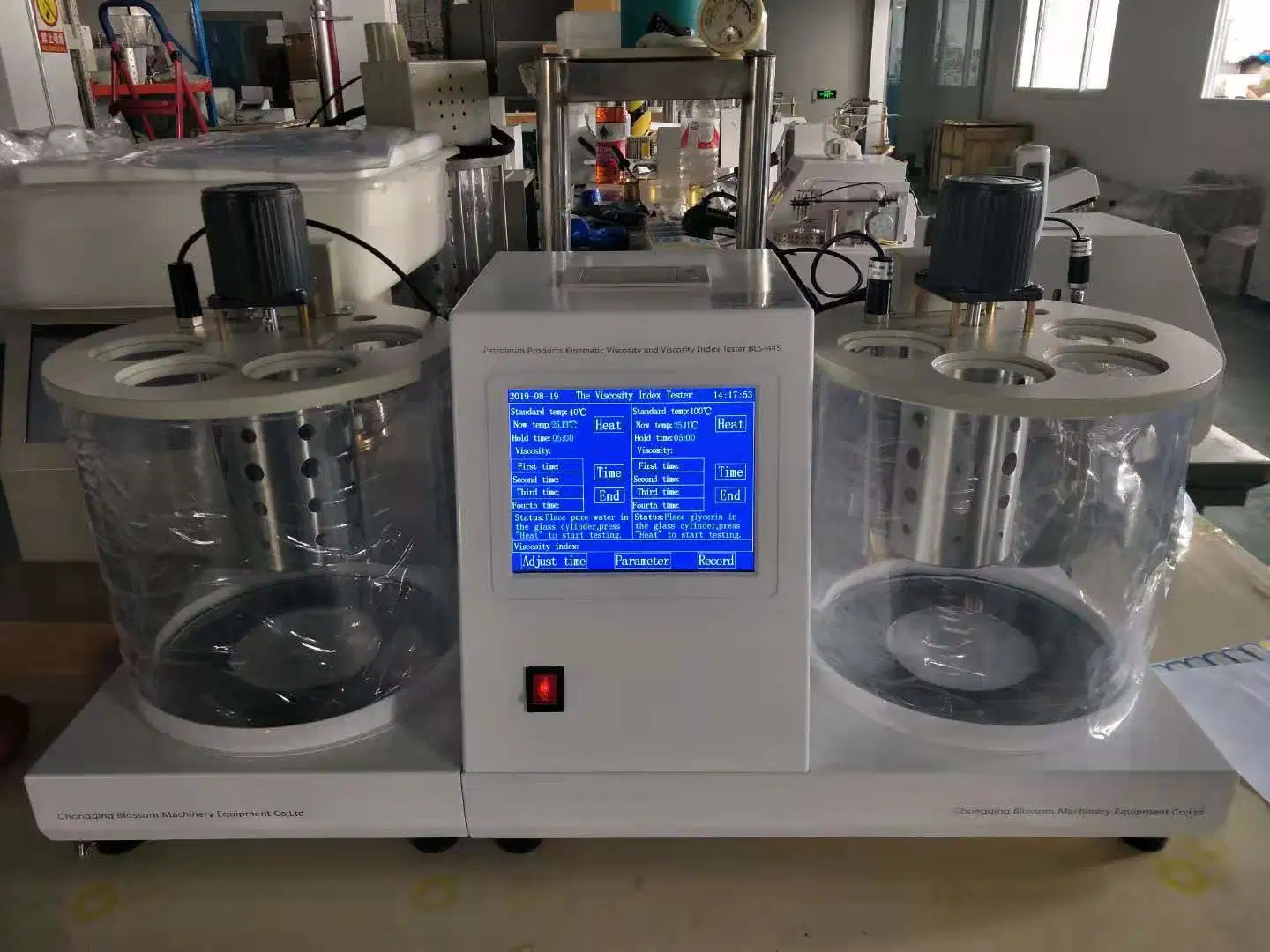 Automatic Oil Kinematic Viscosity and Viscosity Index Analysis Instrument