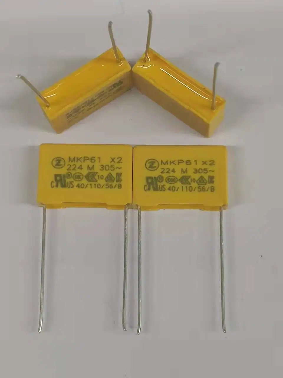 Metallized Polypropylene Film Interference 0.22UF 305VAC P15 Suppression Capacitor (Class X2) (MKP61)