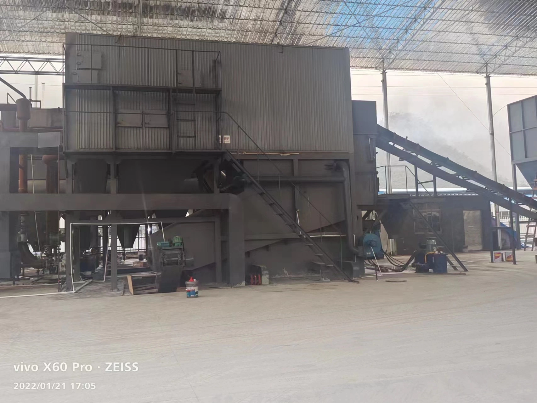 1.6 Million Kcal China Industrial Biomass Pellet Coal Fired Thermal Oil Boiler