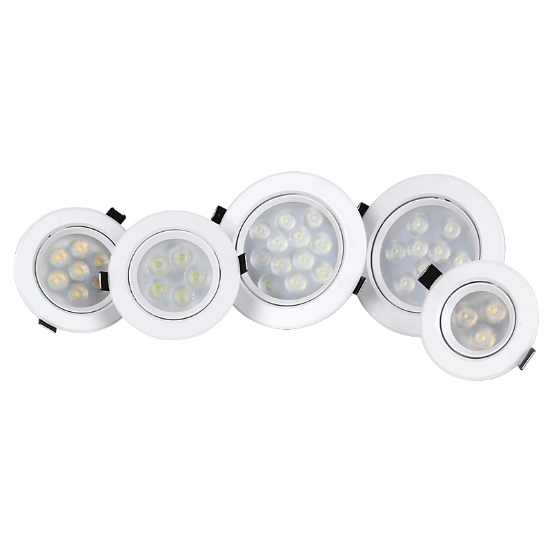 7W Recessed LED Ceiling Spot Light LED Focus Light Narrow Beam Angle