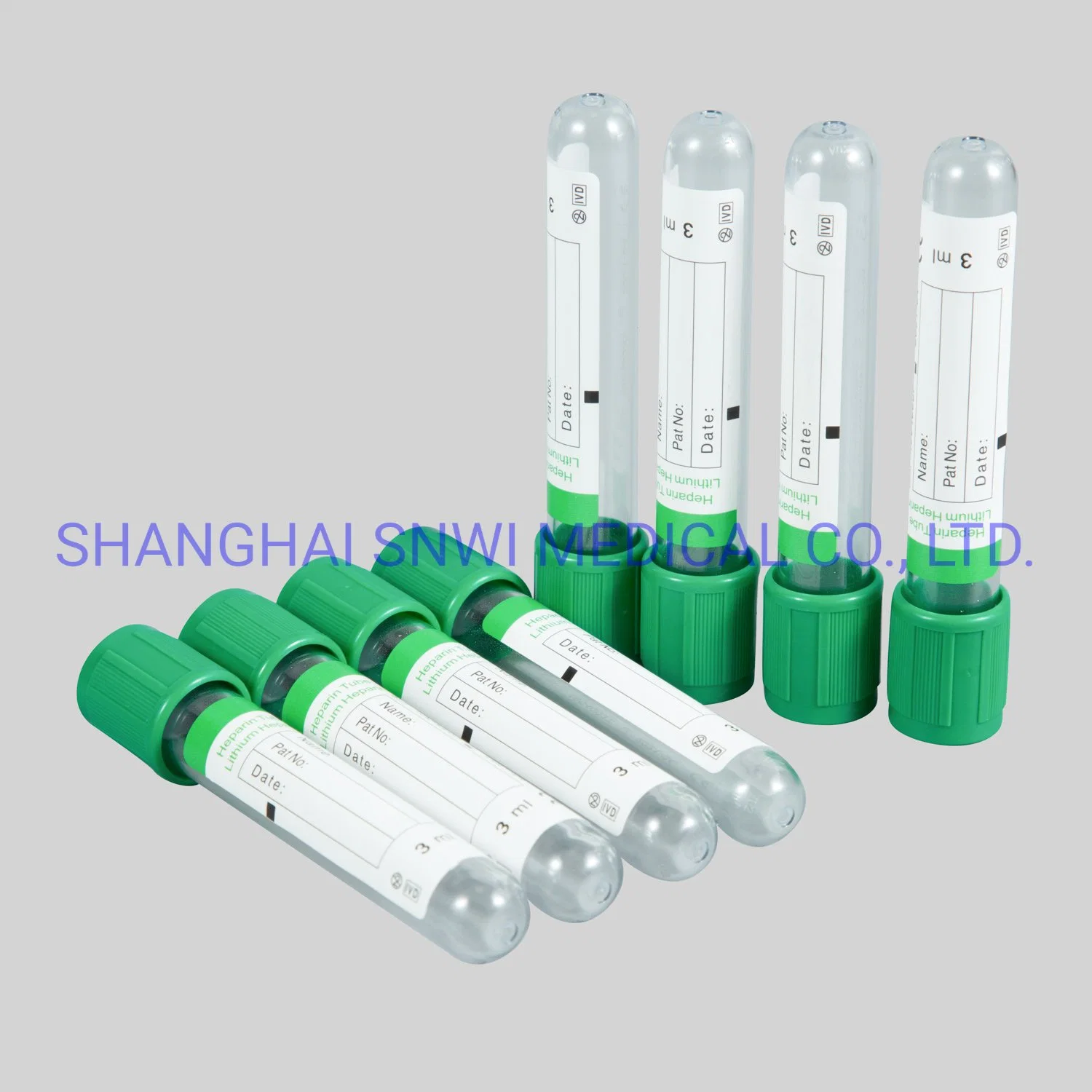 Medical Disposable Quality Pet/PP/Glass Vacuum Blood Collection Tube for Hospital Use