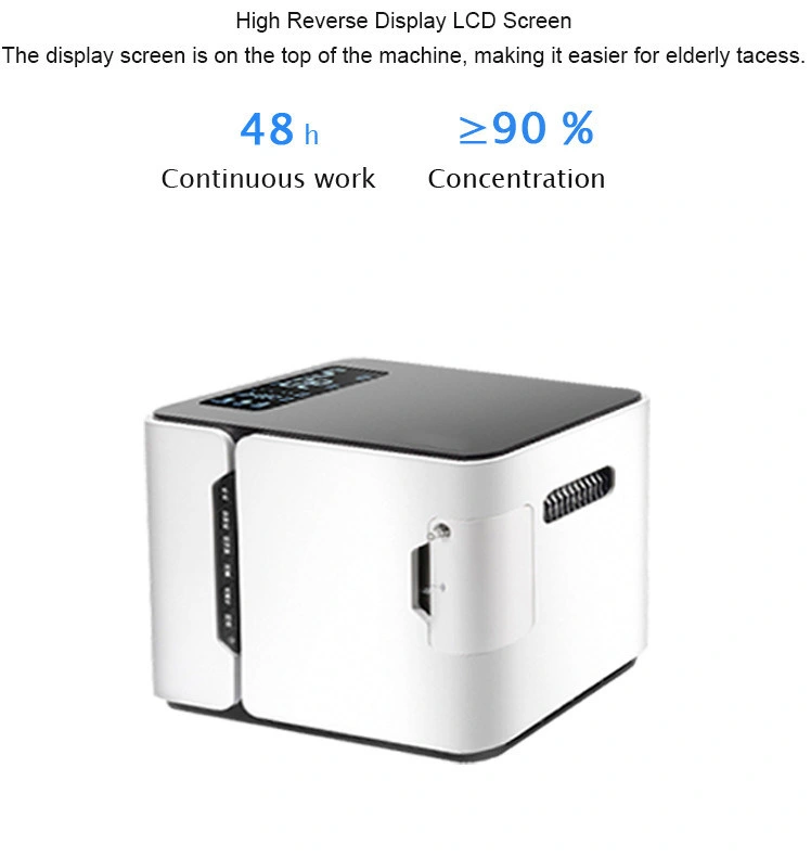 Factory Price Metal Triplel Channel Output Oxygen Concentrator Breathing Hydrogen Gas Generator