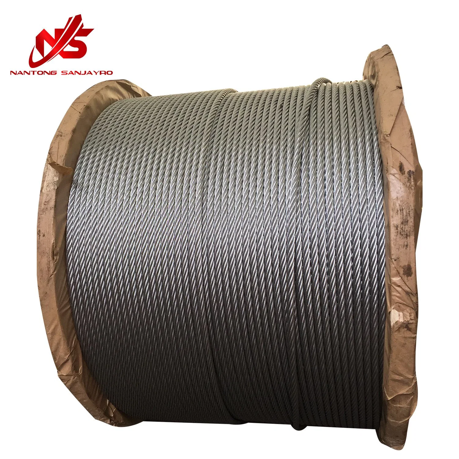 Galvanized Steel Wire Rope Cable 6X19 Reel Packing