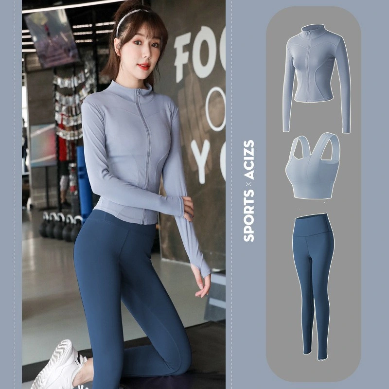 New Tight-Fitting and Slim Fashionable Running and Yoga Fitness Suit