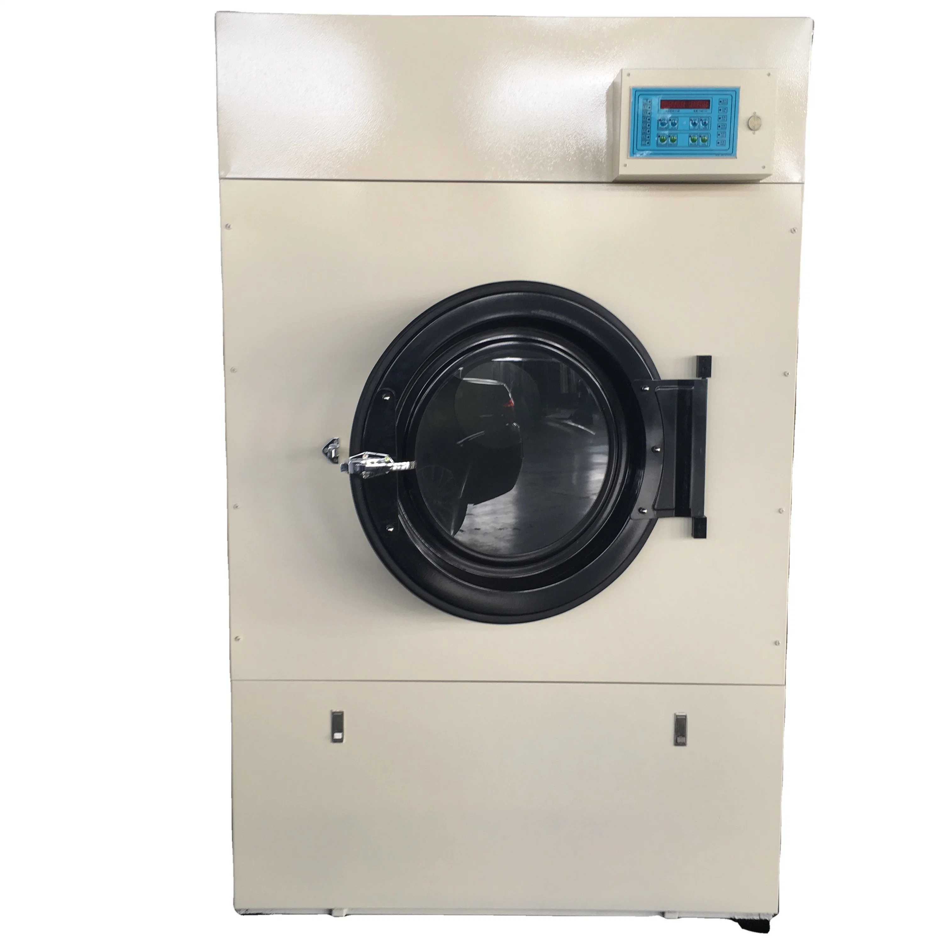 30kg Gas Heated/Vertical Front-Loading Rotary Drying Machine /Clothes Tumble Dryer Equipment