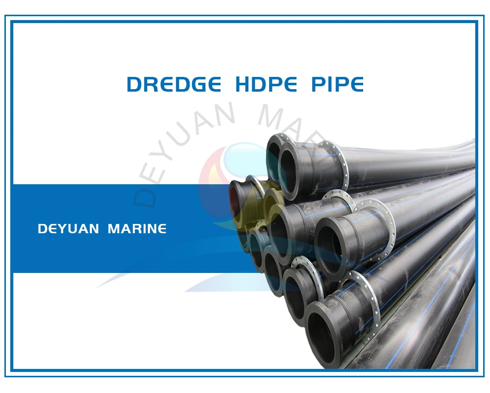 315mm HDPE Rubber Steel Dredge Pipe Floating Buoy Floating Pipe