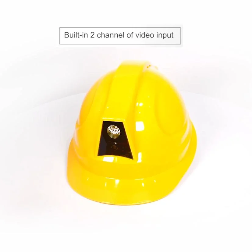 IP66 Android Integrated Intelligent Safety Helmet National Standard Wireless 4G Helmet HD Camera