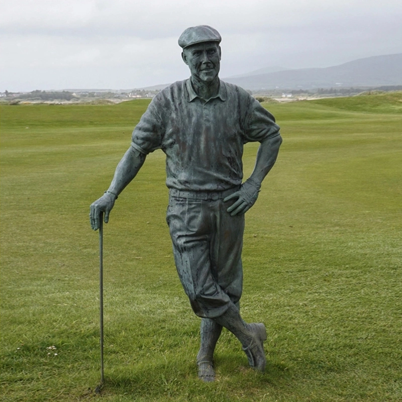 Outdoor Life-Size Ronald Reagan Brass Sculpture Public City Art