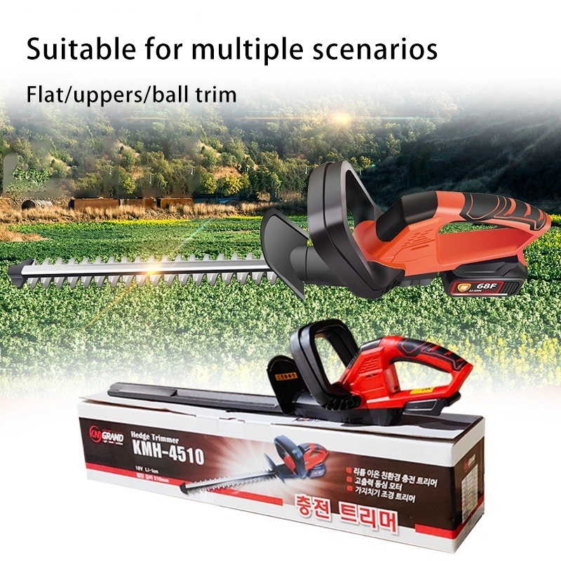with Battery and Fast Charger Hedge Trimmer Electric Hedge Trimmer