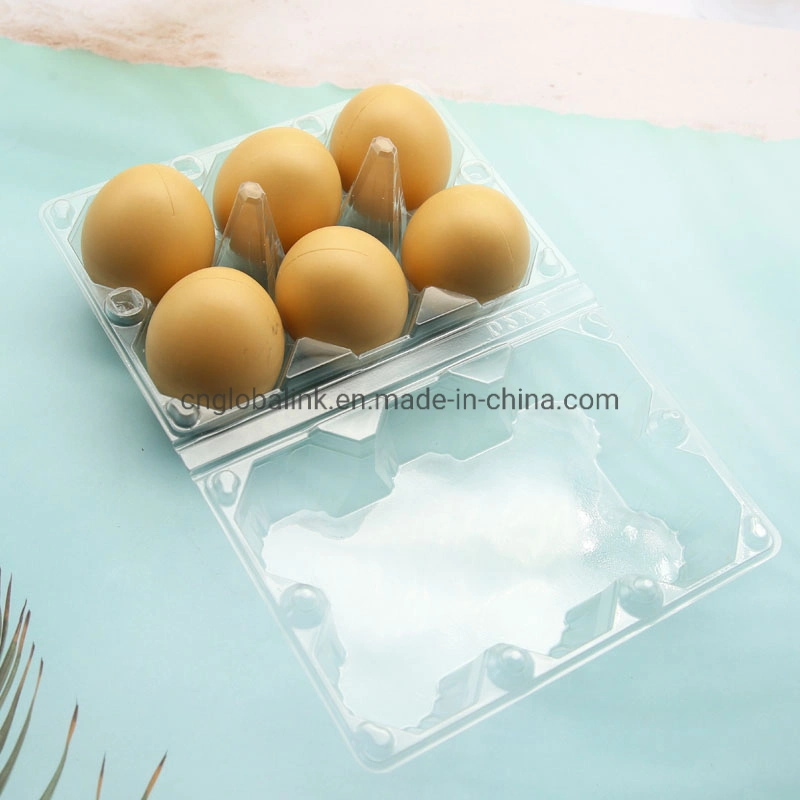 Plastic Clamshell Chicken Egg Tray Container