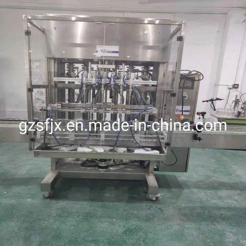 Linear Piston Automatic Cooking Oil/Vegetable Oil/Edible Oil Bottle Packaging Filling Bottling Machine