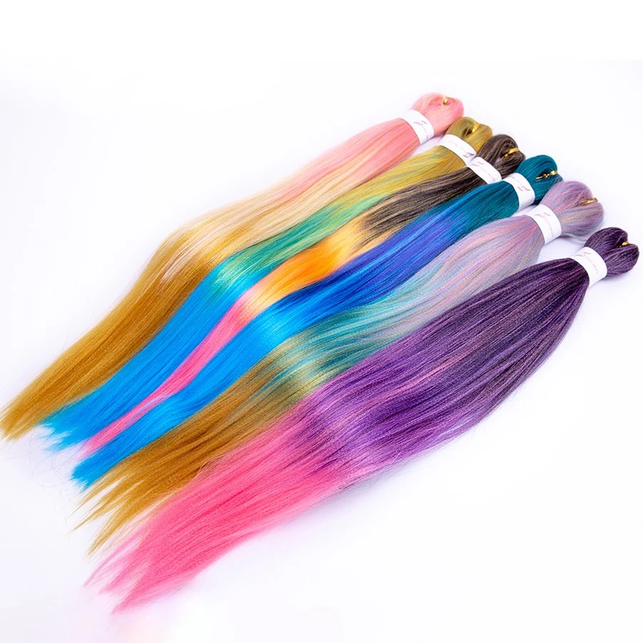 Wholesale/Supplier Best Cheap Jumbo Easy Braid Ombre Braiding Hair Synthetic Pre-Stretched Hair for Braids Twist Hair Extension