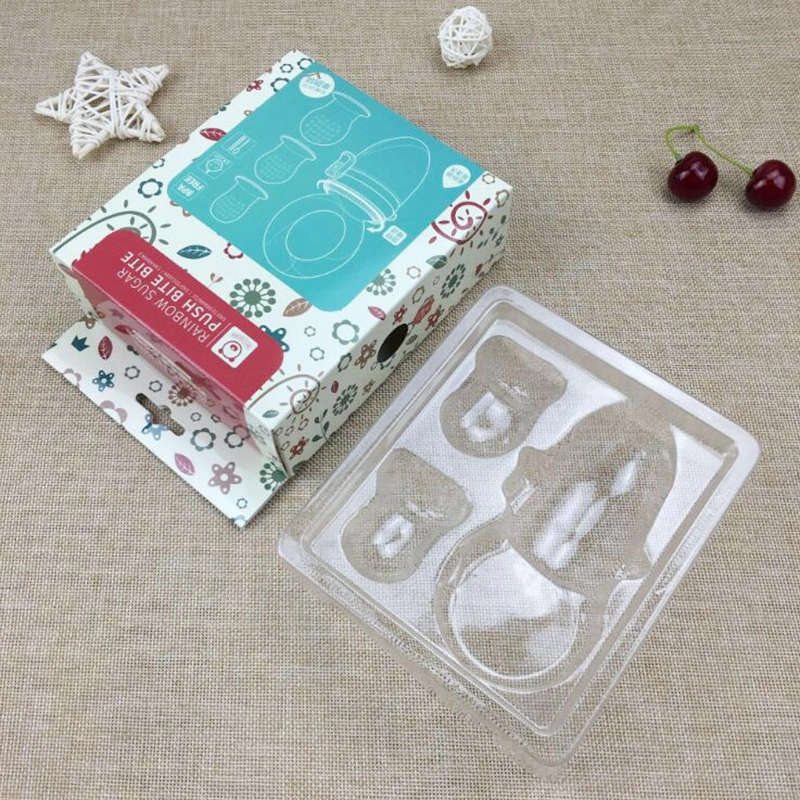 Geschenkschachtel für benutzerdefiniertes Papier in Kunststoffeinschub mit Verpackungsbox